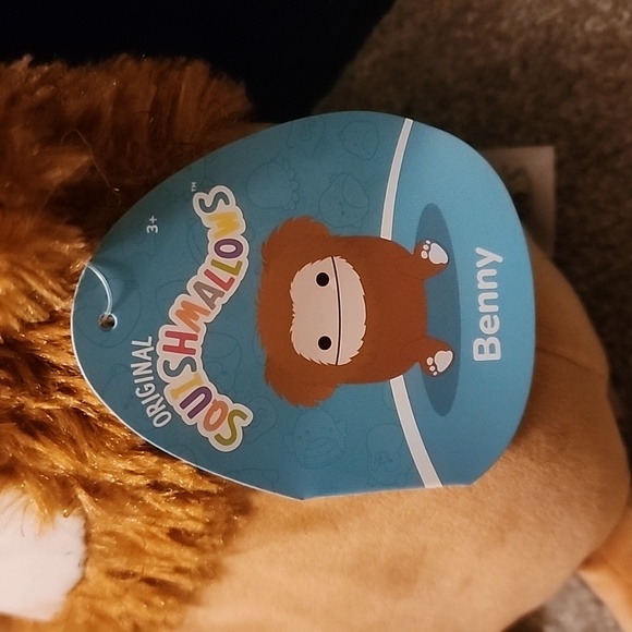 Bennie the Bigfoot Squishmallow NWT - Picture 2 of 4